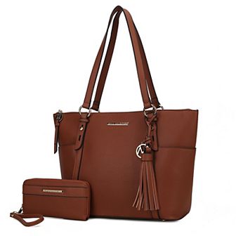 MKF Collection Gloria Women's Tote Bag with Wallet by Mia K