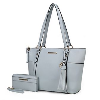 MKF Collection Gloria Women's Tote Bag with Wallet by Mia K