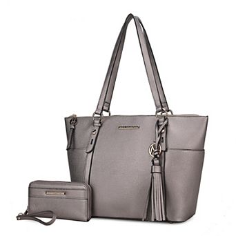 MKF Collection Gloria Women's Tote Bag with Wallet by Mia K