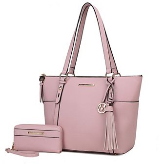 MKF Collection Gloria Women's Tote Bag with Wallet by Mia K