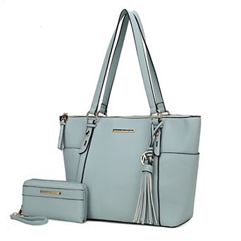 MKF Collection Gloria Women's Tote Bag with Wallet by Mia K
