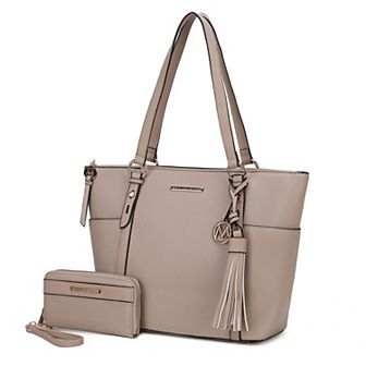 MKF Collection Gloria Women's Tote Bag with Wallet by Mia K