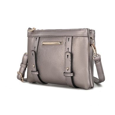 MKF Collection Elsie Multi Compartment Crossbody Bag by Mia K