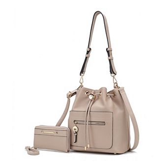 MKF Collection Larissa Womens Bucket Bag with Wallet by Mia K