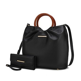 MKF Collection Leilani Womens Tote Handbags & Wallet by Mia K- 2 pc