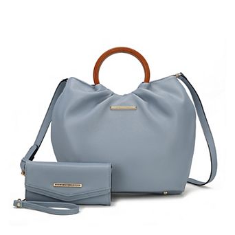 MKF Collection Leilani Womens Tote Handbags & Wallet by Mia K- 2 pc