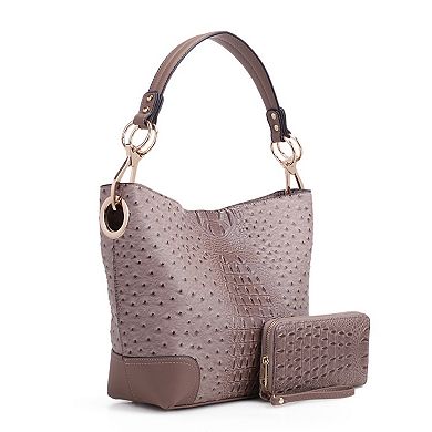 MKF Collection Wandy Womens Hobo & Wallet Set, Shoulder Bags by Mia K