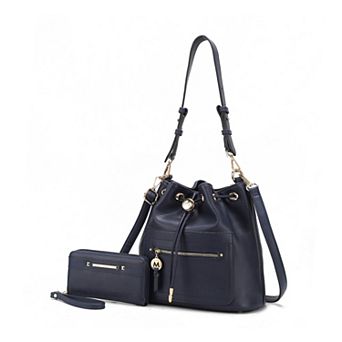 MKF Collection Larissa Womens Bucket Bag with Wallet by Mia K