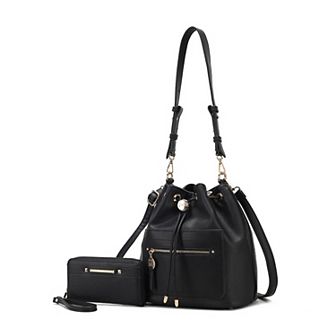 MKF Collection Larissa Womens Bucket Bag with Wallet by Mia K