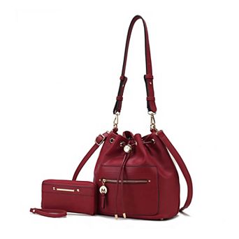 MKF Collection Larissa Womens Bucket Bag with Wallet by Mia K