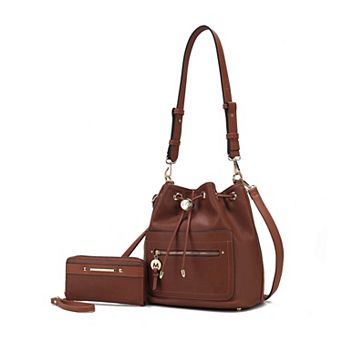 MKF Collection Larissa Womens Bucket Bag with Wallet by Mia K