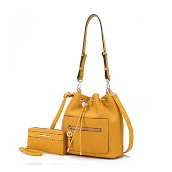 MKF Collection Larissa Womens Bucket Bag with Wallet by Mia K