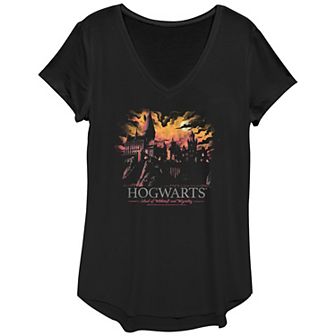 Women's Harry Potter Hogwarts School Of Witchcraft Graphic Tee