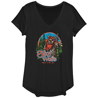 Women's Star Wars Return Of The Jedi Ewok Endor Graphic Tee
