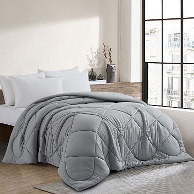Unikome 3-Piece Reversible Medium Weight Comforter Plush Sherpa Comforter Set