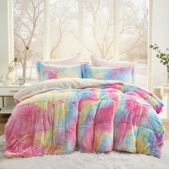 Unikome 3 pc Sherpa Reversible Down Alternative Bedding Set - Luxury Warm Bedding Set for Winter
