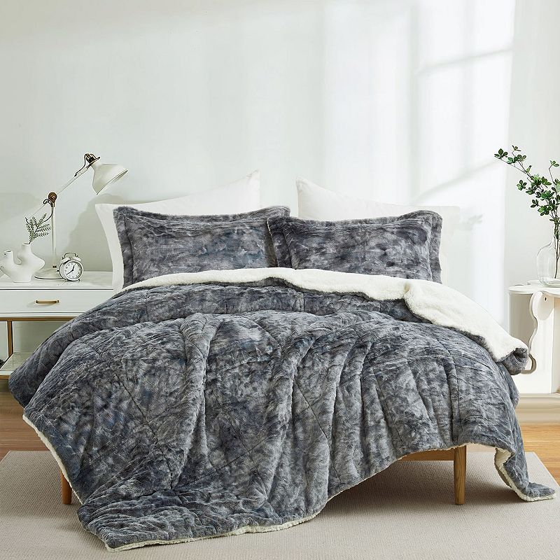 Micromink Sherpa Comforter Kohls