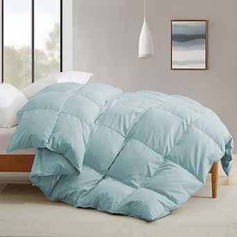 Unikome Premium Goose Feather Down Comforter -Luxury Hotel Collection All Seasons Warmth