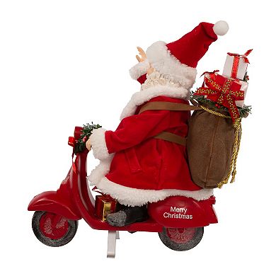 Kurt Adler Fabriché Santa on Scooter Décor