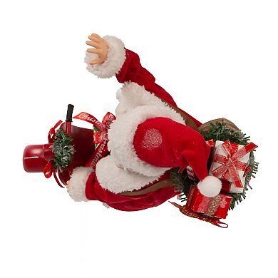 Kurt Adler Fabriché Santa on Scooter Décor
