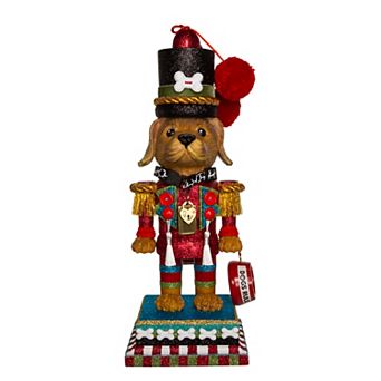 Kurt Adler Hollywood Dogs Rule Nutcracker Décor