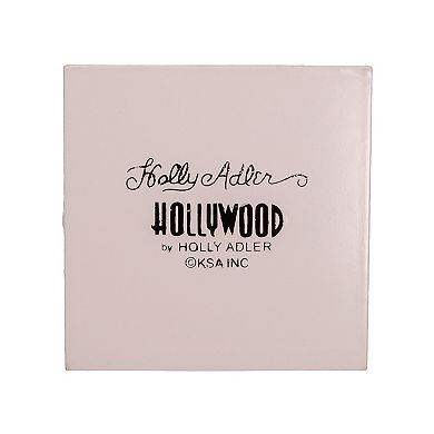 Kurt Adler Hollywood White King Nutcracker Holding Gifts Décor