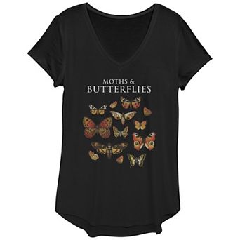 Women's Moths & Butterflies Taxidermy Graphic Tee
