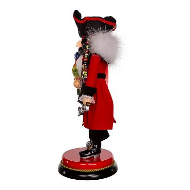 Kurt Adler Hollywood Pirate Nutcracker Décor