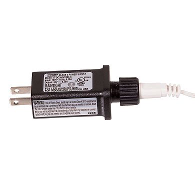 Kurt Adler 600-Light 49.2-Foot Cool White LED White Wire Rice Light Set