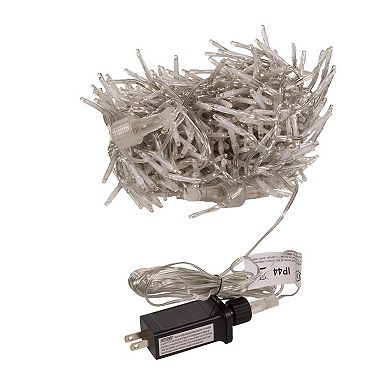 Kurt Adler 480-Light RGB LED Connectable Cluster String Light Garland