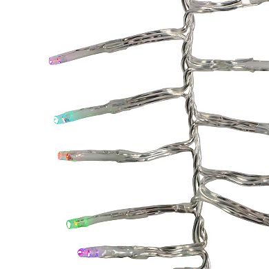 Kurt Adler 480-Light RGB LED Connectable Cluster String Light Garland