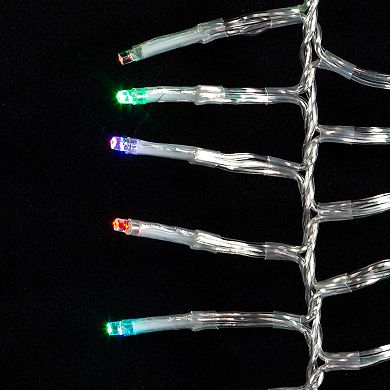 Kurt Adler 480-Light RGB LED Connectable Cluster String Light Garland