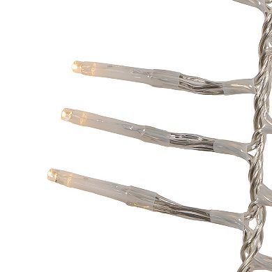 Kurt Adler 480-Light Warm White LED Connectable Cluster Garland