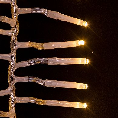 Kurt Adler 480-Light Warm White LED Connectable Cluster Garland