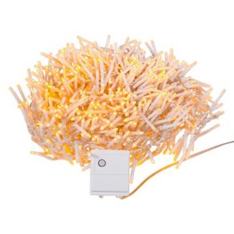 Kurt Adler 1000-Light Classic Warm White LED Cluster Garland
