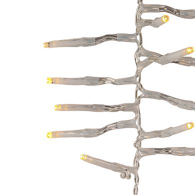 Kurt Adler 1000-Light Warm White LED Cluster Garland