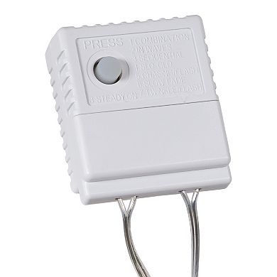 Kurt Adler 1000-Light Warm White LED Cluster Garland