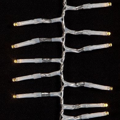 Kurt Adler 1000-Light Warm White LED Cluster Garland