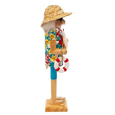 Kurt Adler Beach Santa Nutcracker
