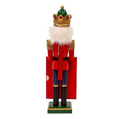 Kurt Adler Nutcracker King Holding Picture Frame