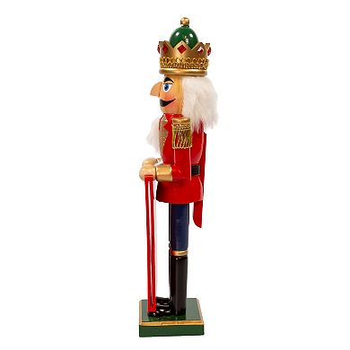 Kurt Adler Nutcracker King Holding Picture Frame