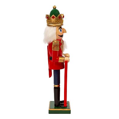 Kurt Adler Nutcracker King Holding Picture Frame