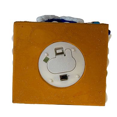 Kurt Adler LED Clay Dough Hanukkah House Table Piece