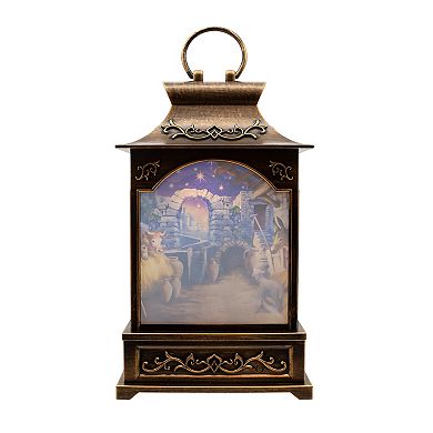 Kurt Adler Warm White LED Nativity Lantern
