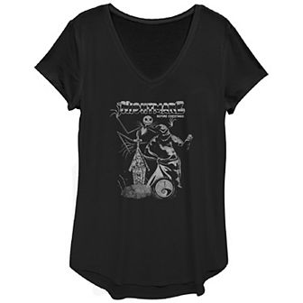 Women's Disney The Nightmare Before Christmas Graphic Tee