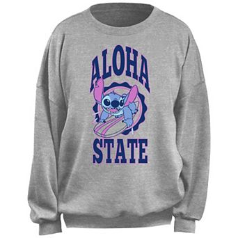 Disney's Lilo & Stitch Aloha State Surf Juniors' Fleece Pullover