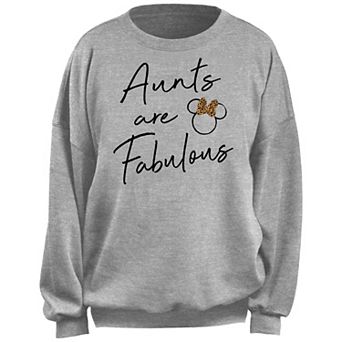 Disney's Minnie Mouse Aunts Are Fabulous Juniors' Fleece Pullover