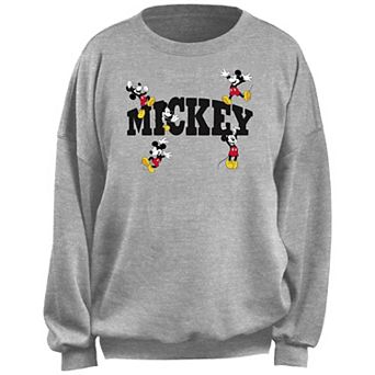 Disney's Mickey Mouse Hanging Around Juniors' Fleece Pullover