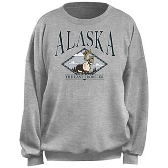 Juniors' Alaska "The Last Frontier" Graphic Sweatshirt