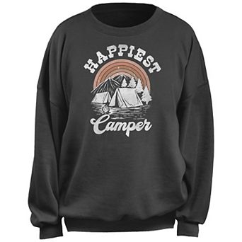 Juniors' Happiest Camper Camp Site Fleece Pullover